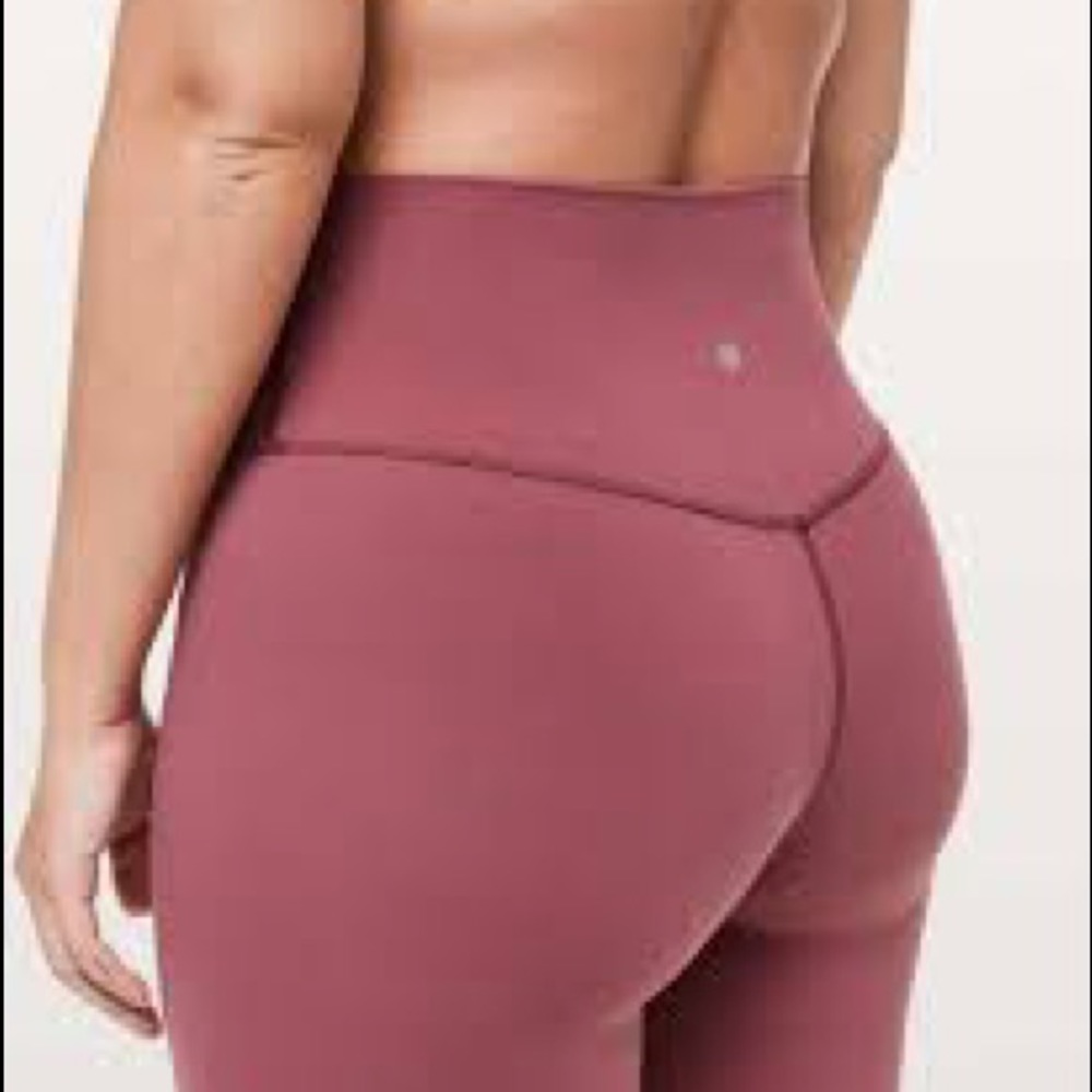 Lululemon Align Misty Merlot Sz 2